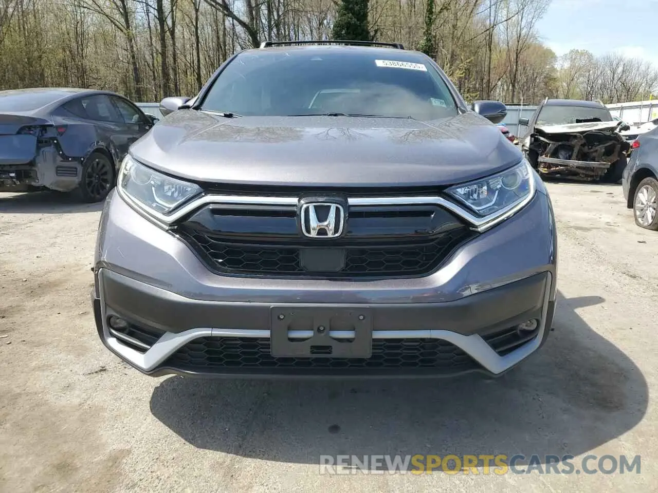 5 Photograph of a damaged car 2HKRW2H56NH615518 HONDA CRV 2022