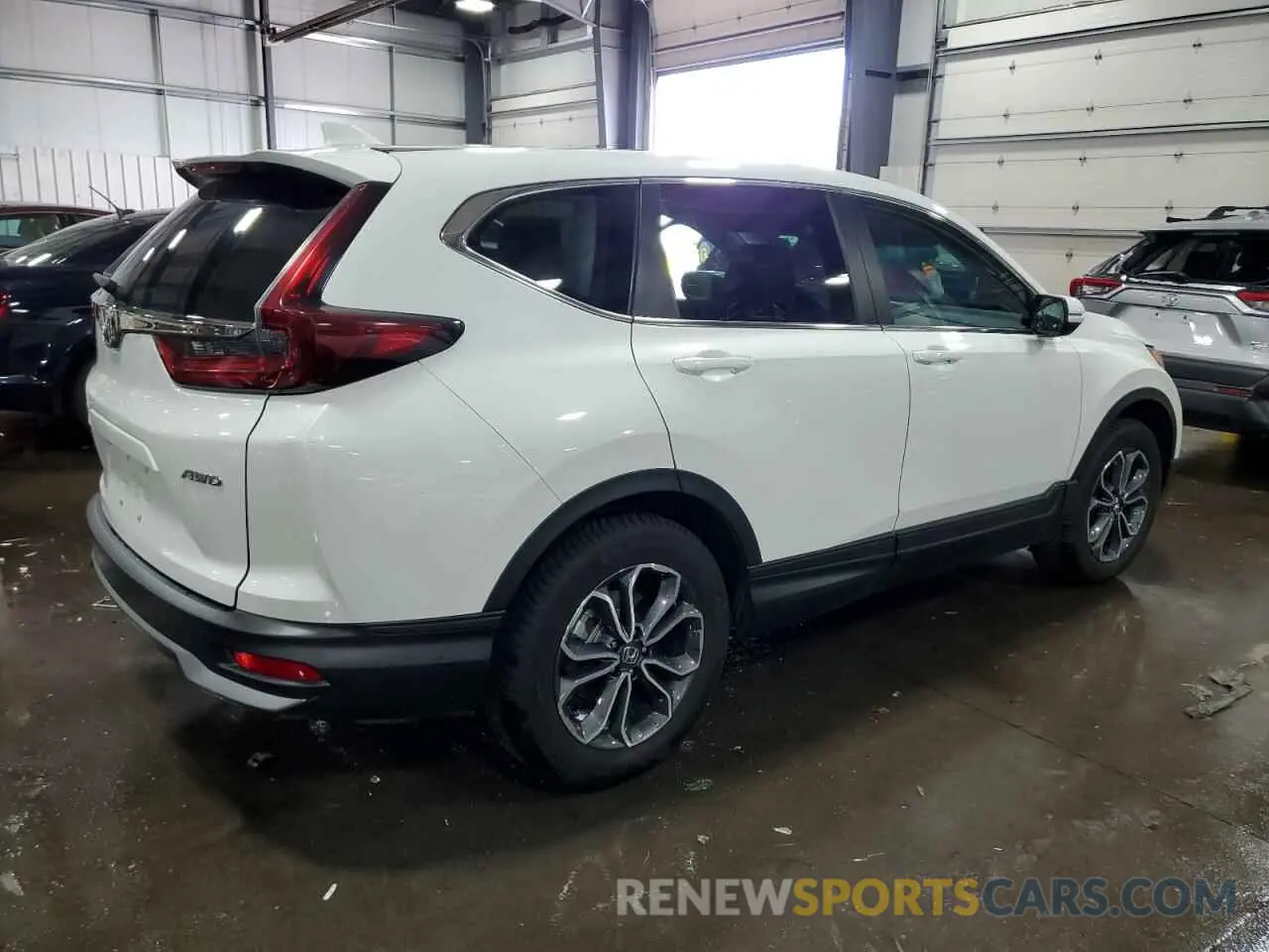 3 Photograph of a damaged car 2HKRW2H56NH650883 HONDA CRV 2022