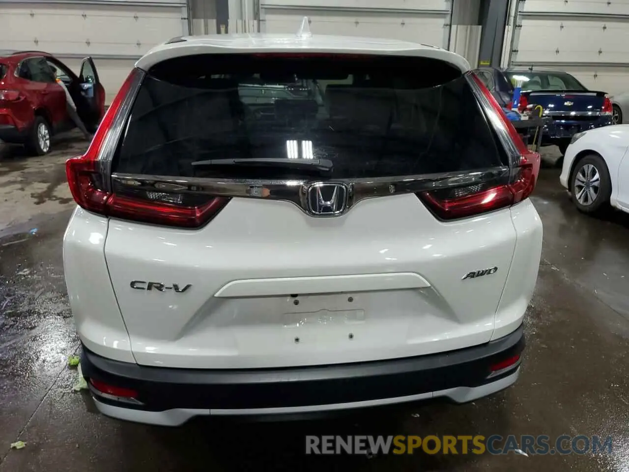 6 Photograph of a damaged car 2HKRW2H56NH650883 HONDA CRV 2022