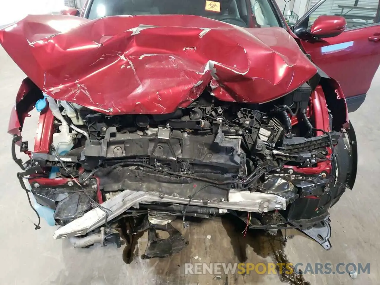 12 Photograph of a damaged car 2HKRW2H57NH615043 HONDA CRV 2022