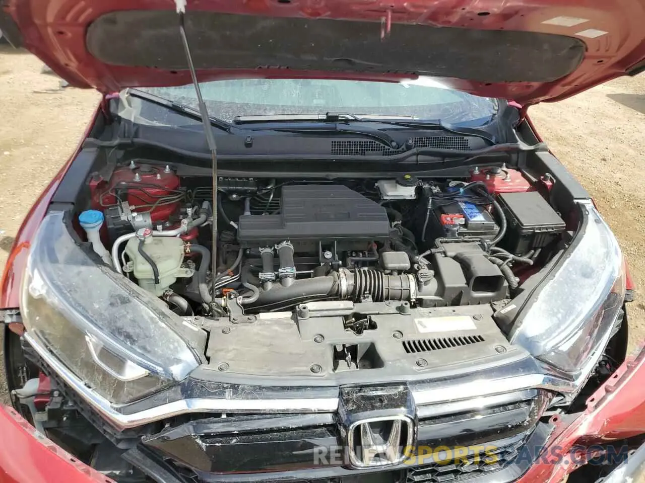 13 Photograph of a damaged car 2HKRW2H58NH602009 HONDA CRV 2022