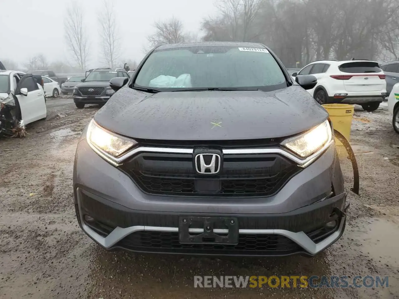 5 Photograph of a damaged car 2HKRW2H58NH643045 HONDA CRV 2022