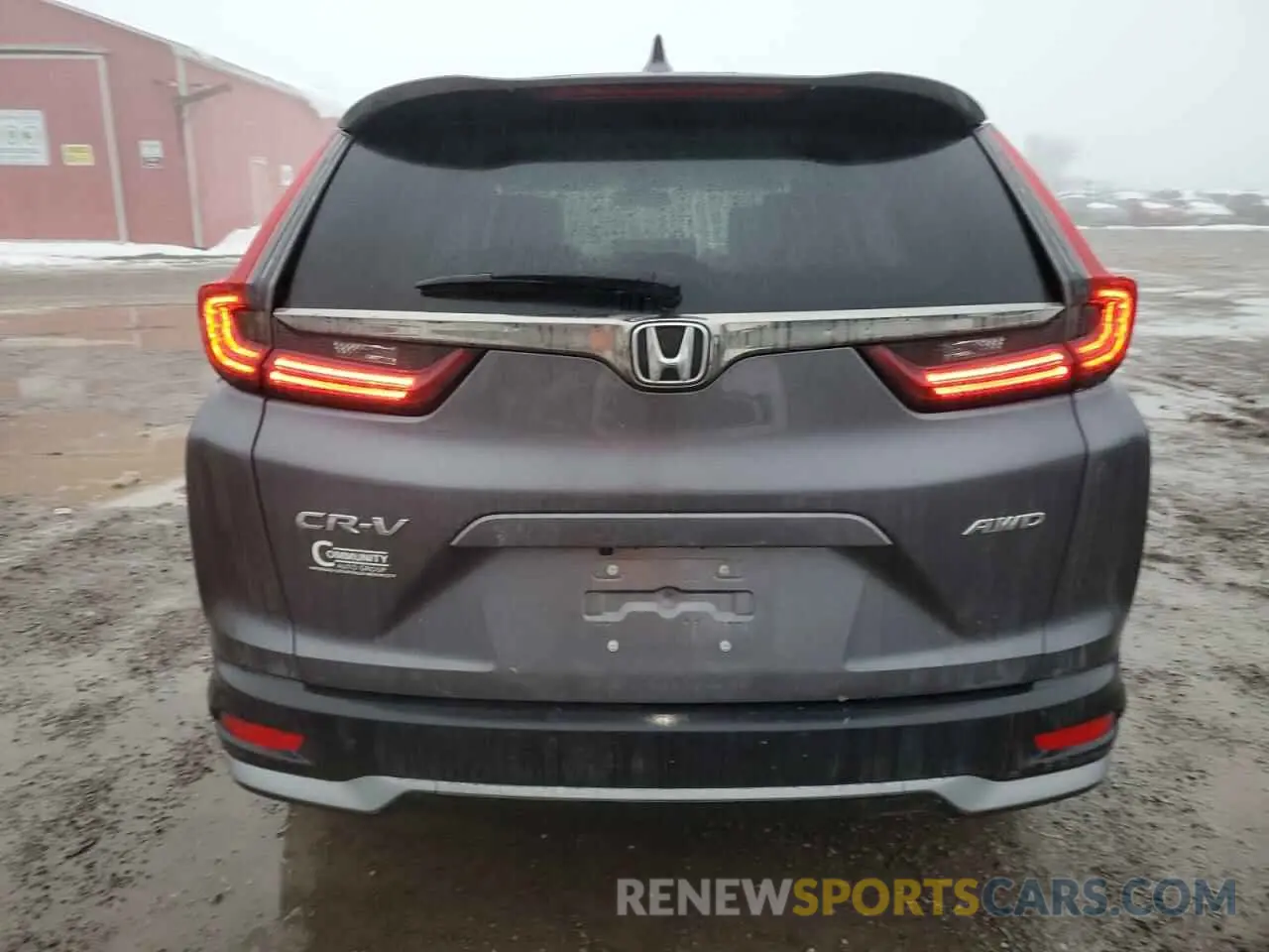 6 Photograph of a damaged car 2HKRW2H58NH643045 HONDA CRV 2022