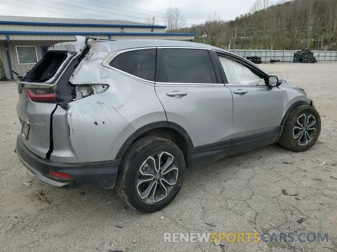 3 Photograph of a damaged car 2HKRW2H58NH646902 HONDA CRV 2022
