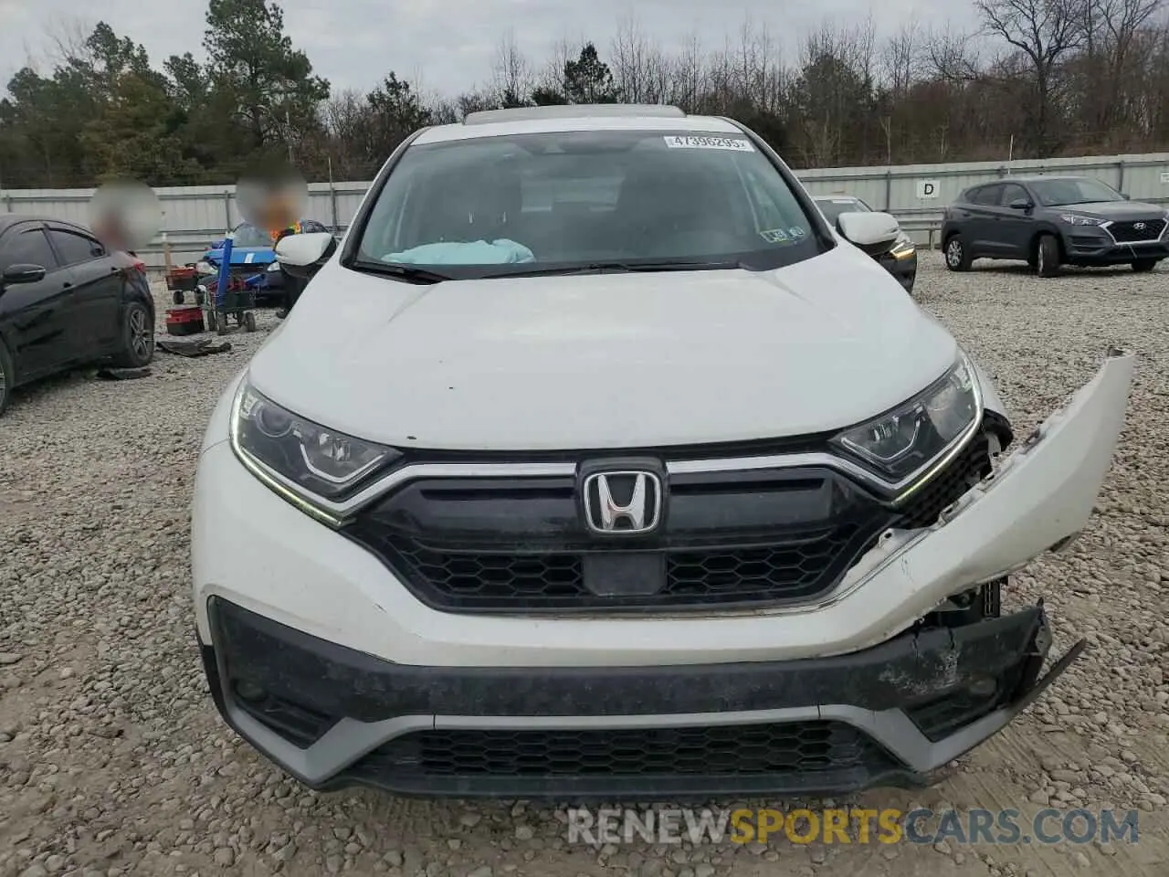 5 Photograph of a damaged car 2HKRW2H5XNH626926 HONDA CRV 2022