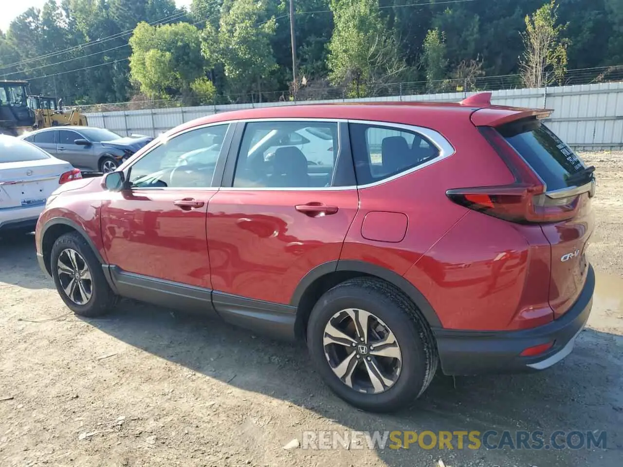 2 Photograph of a damaged car 2HKRW2H70NH640674 HONDA CRV 2022