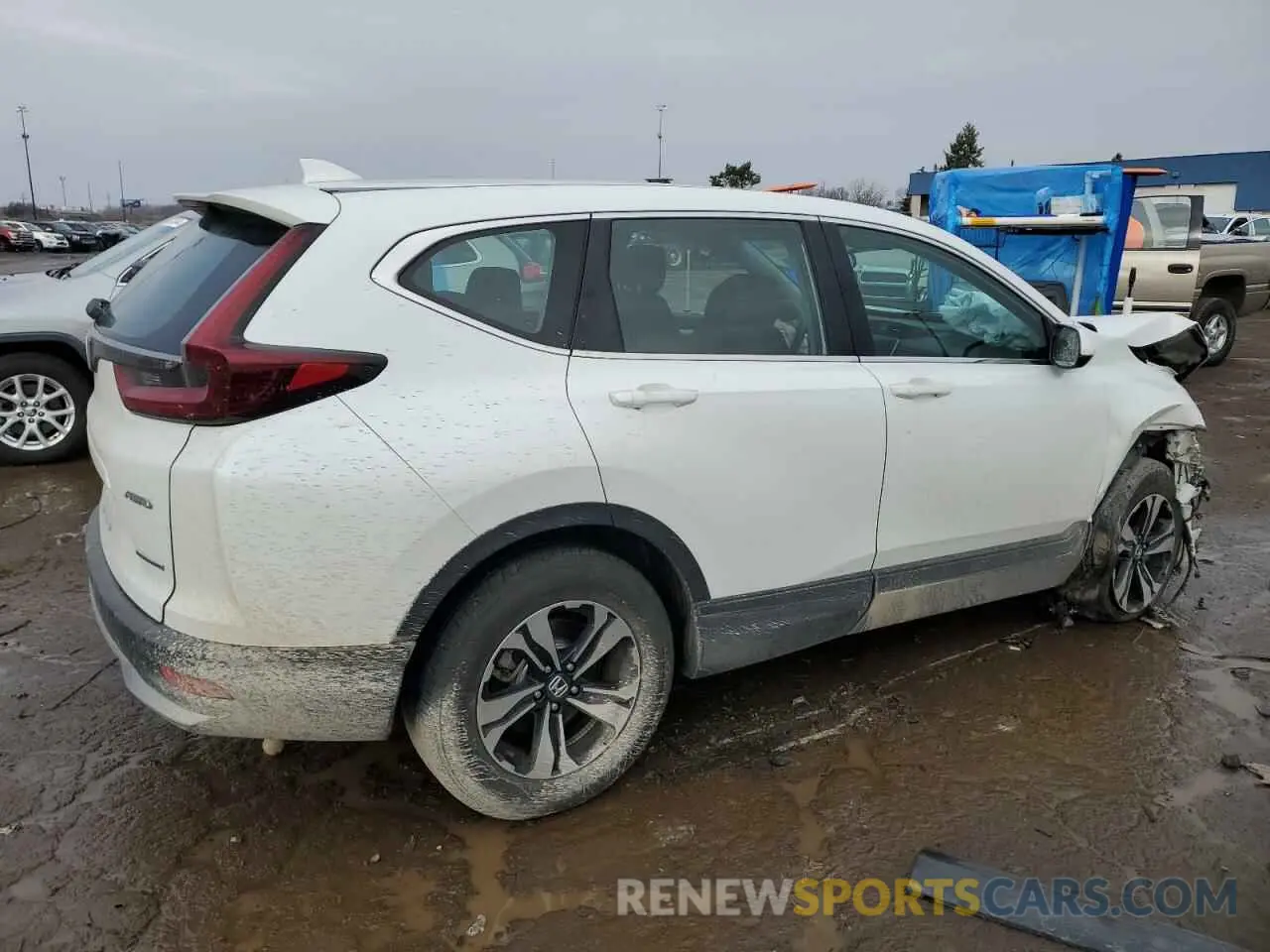3 Photograph of a damaged car 2HKRW2H73NH637509 HONDA CRV 2022