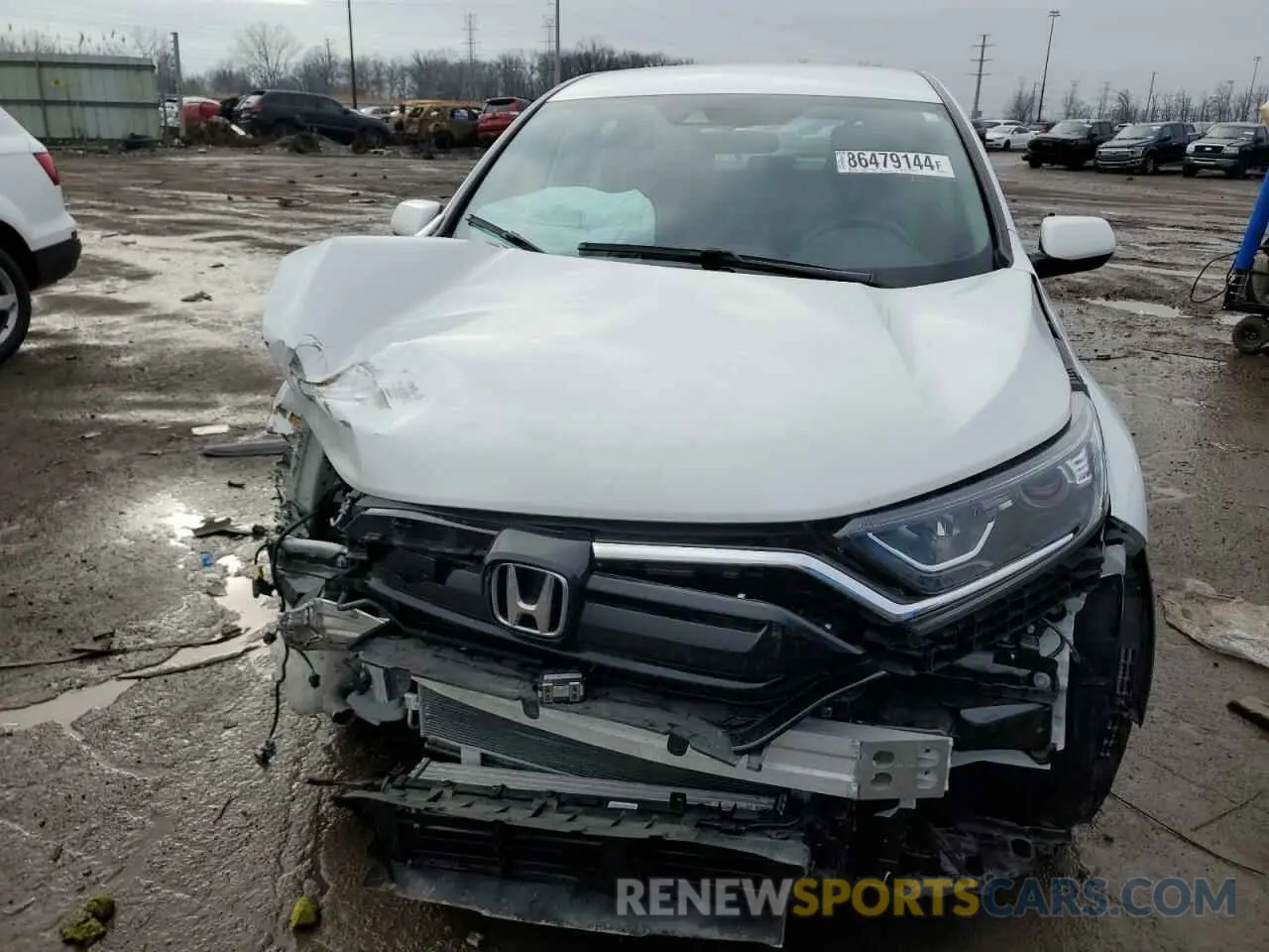5 Photograph of a damaged car 2HKRW2H73NH637509 HONDA CRV 2022