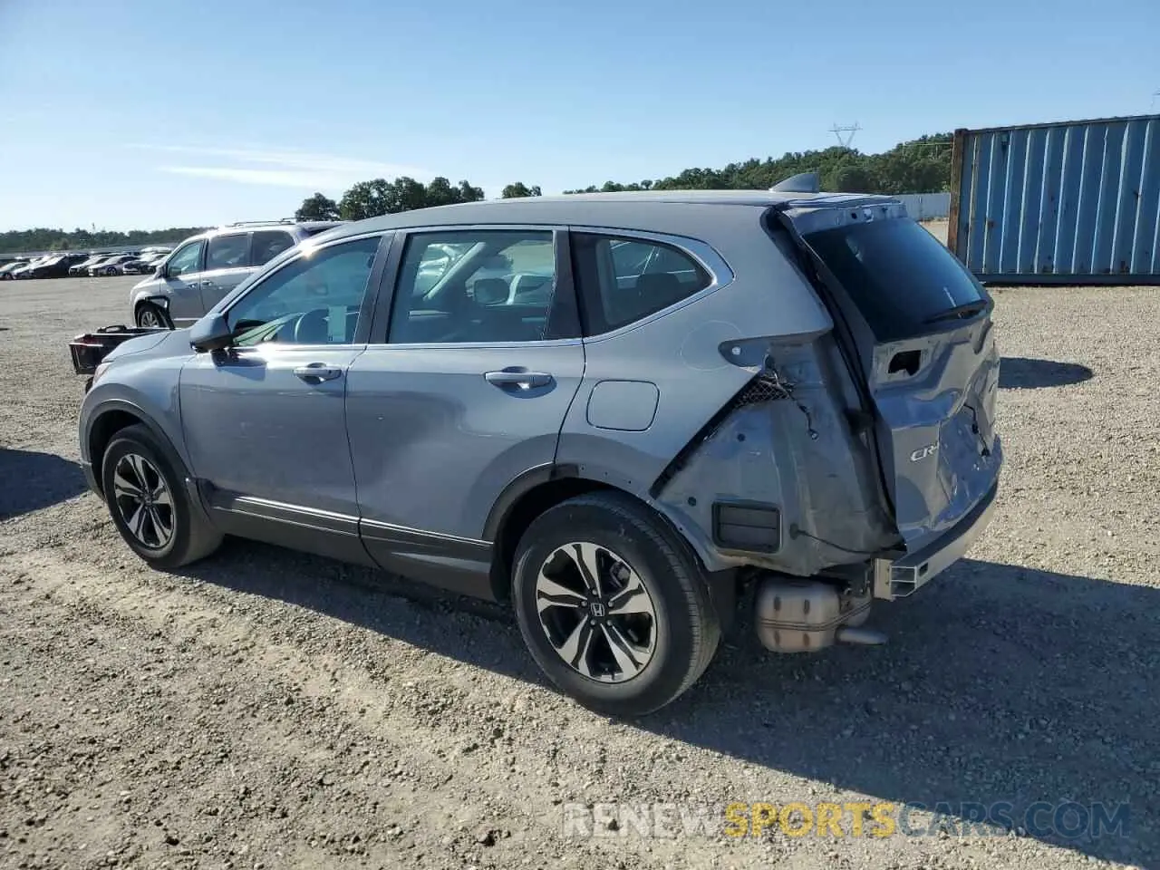 2 Photograph of a damaged car 2HKRW2H78NH636114 HONDA CRV 2022
