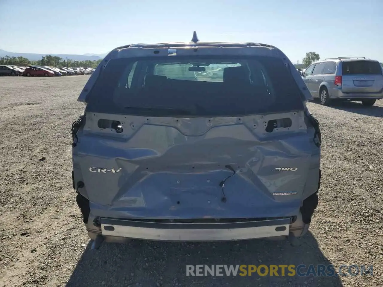 6 Photograph of a damaged car 2HKRW2H78NH636114 HONDA CRV 2022