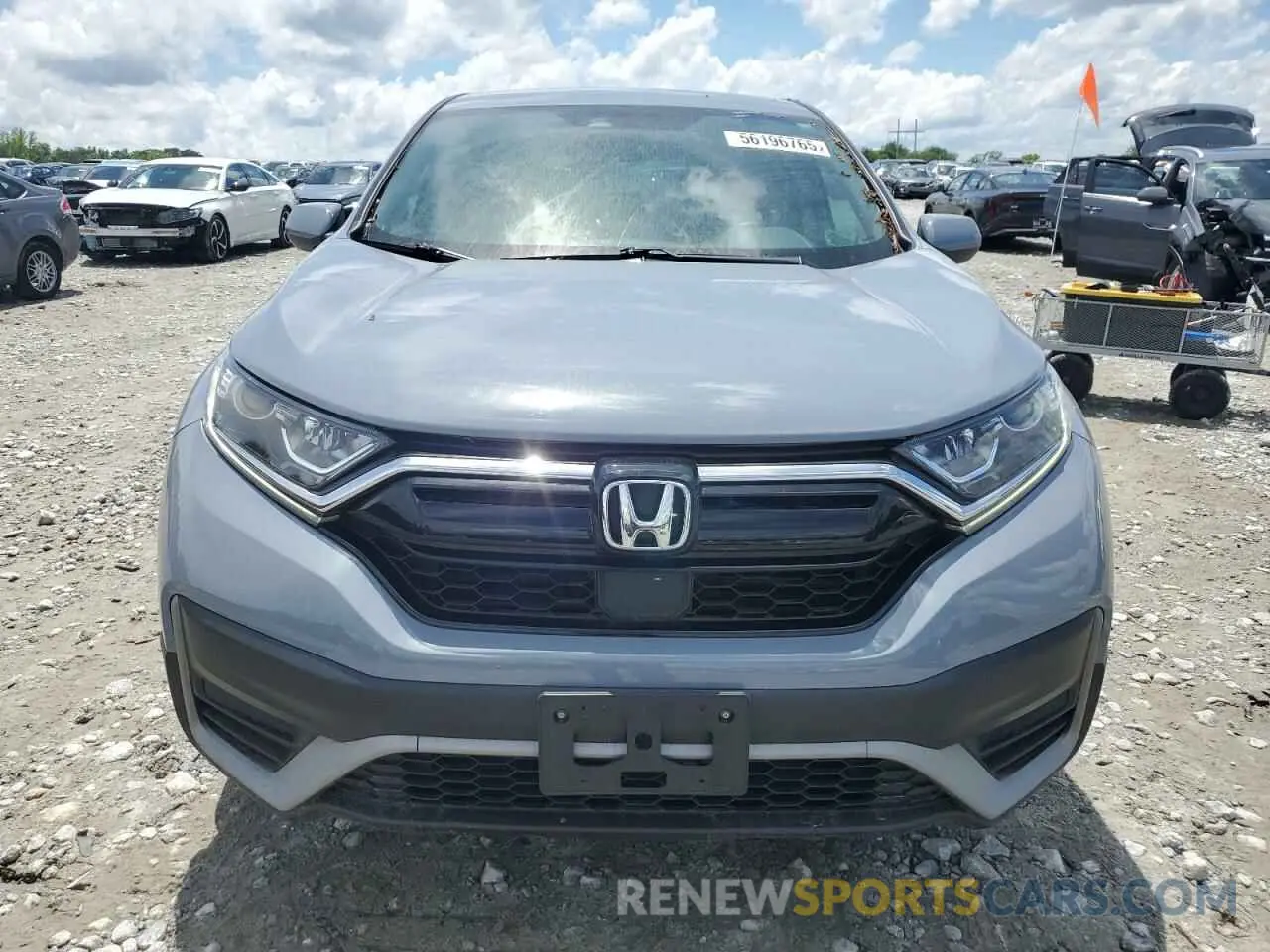 5 Photograph of a damaged car 2HKRW2H79NH622187 HONDA CRV 2022