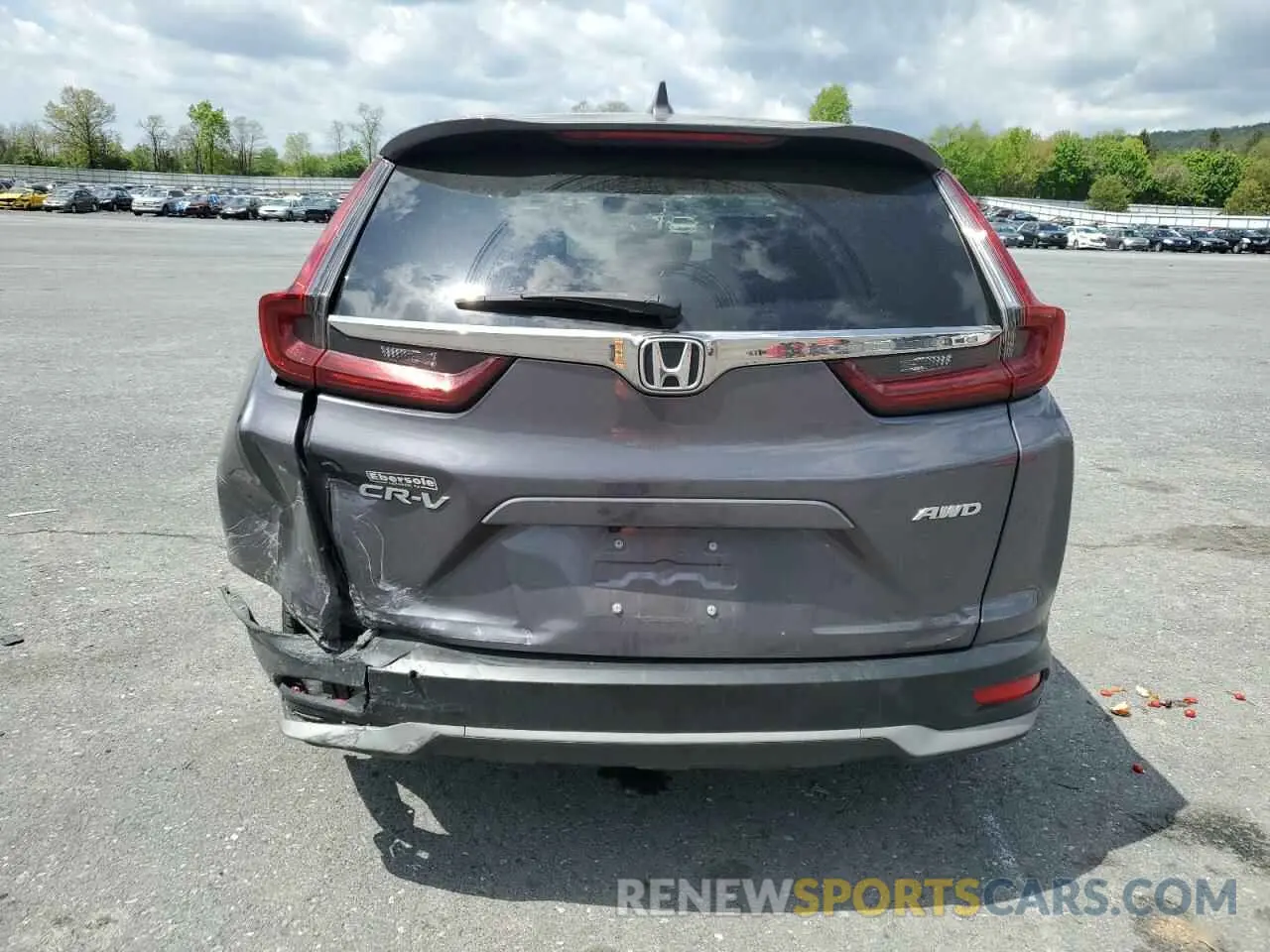 6 Photograph of a damaged car 2HKRW2H80NH602550 HONDA CRV 2022