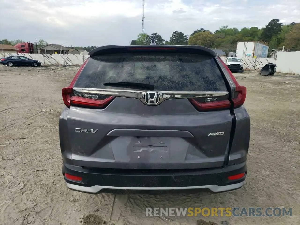 6 Photograph of a damaged car 2HKRW2H80NH644815 HONDA CRV 2022