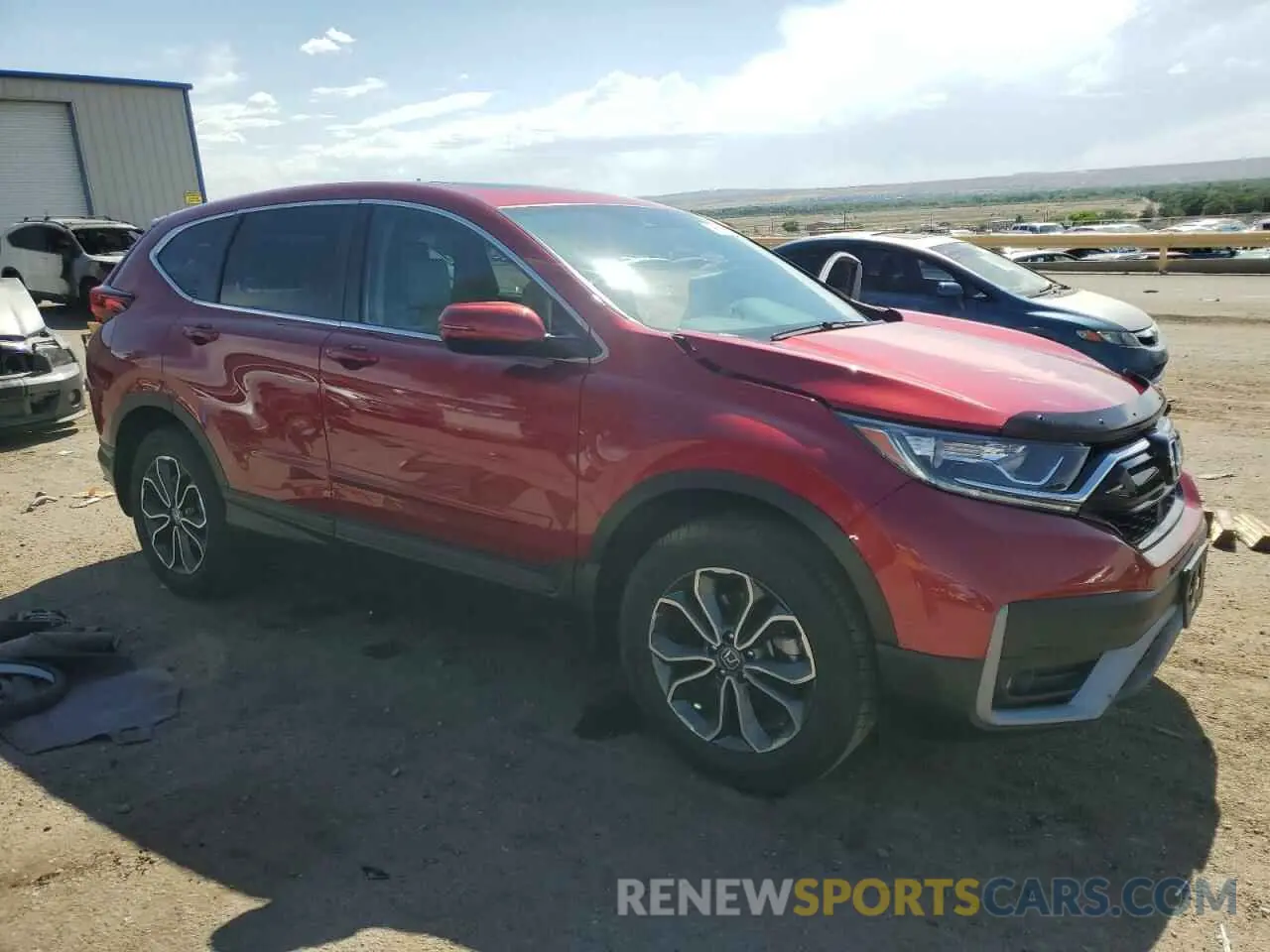 4 Photograph of a damaged car 2HKRW2H81NH610253 HONDA CRV 2022