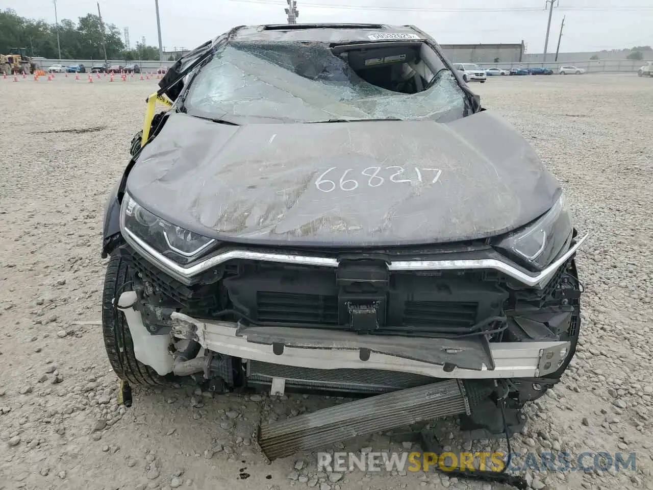 5 Photograph of a damaged car 2HKRW2H81NH668217 HONDA CRV 2022