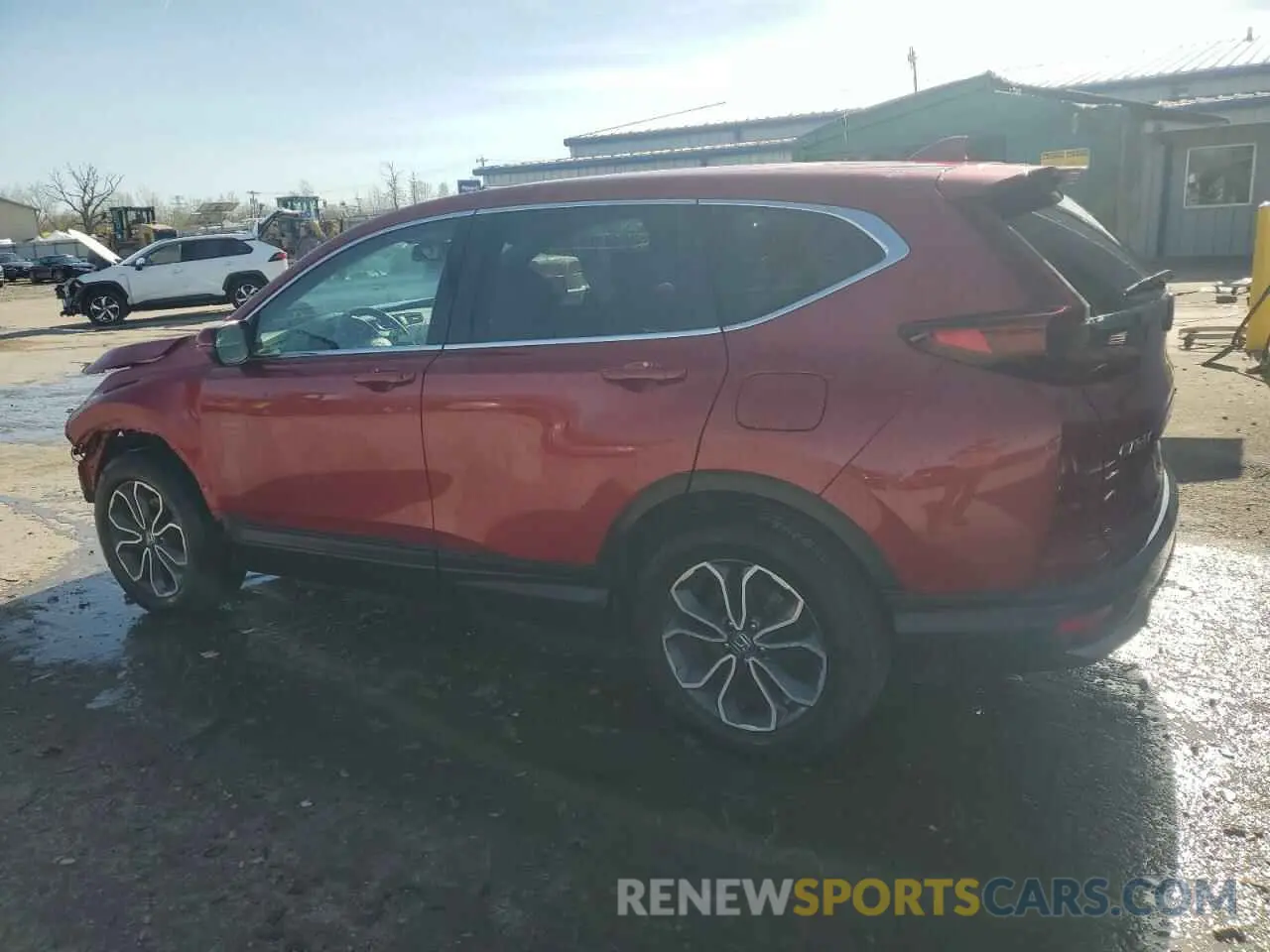 2 Photograph of a damaged car 2HKRW2H82NH610567 HONDA CRV 2022