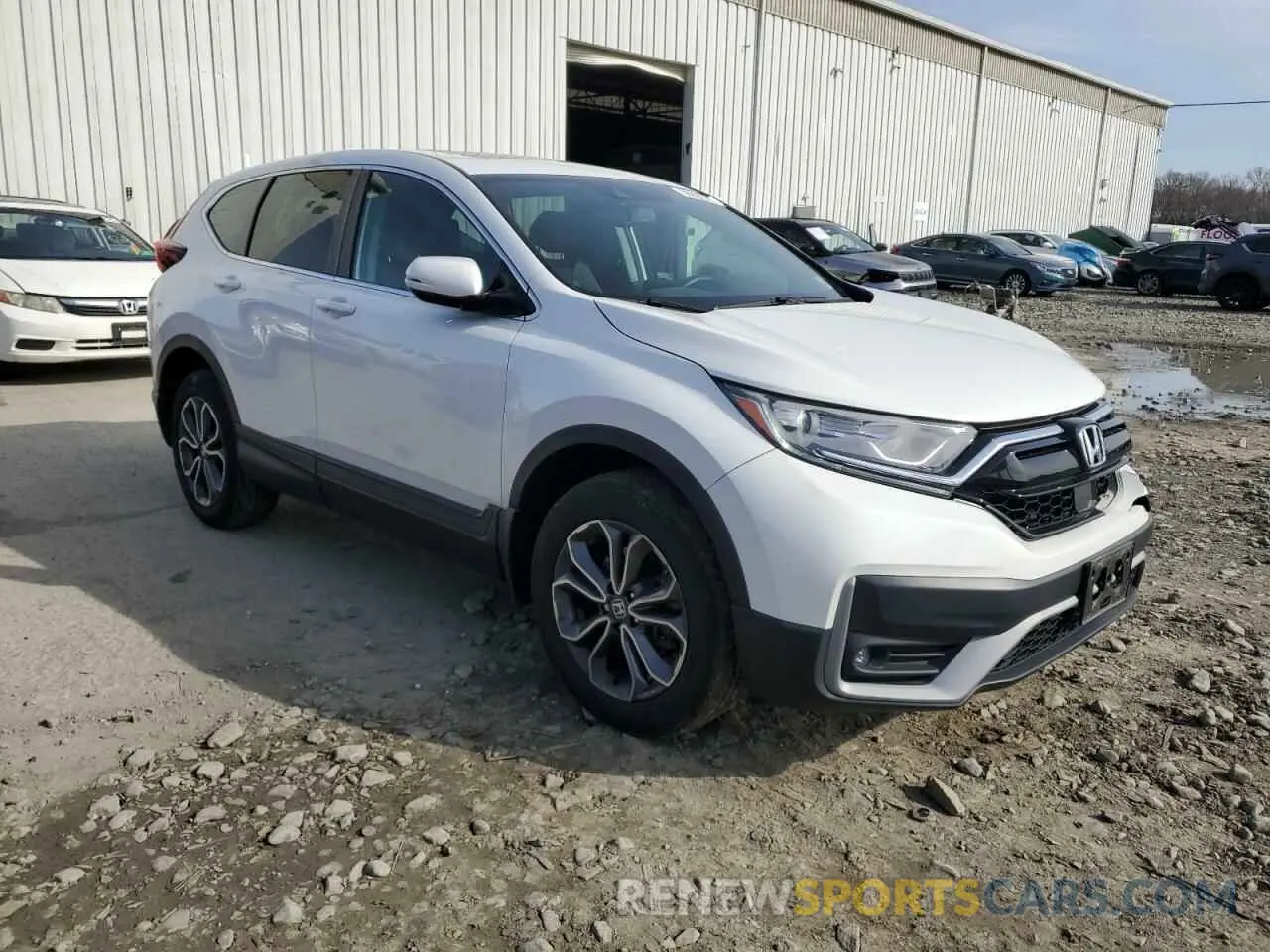 4 Photograph of a damaged car 2HKRW2H82NH632777 HONDA CRV 2022