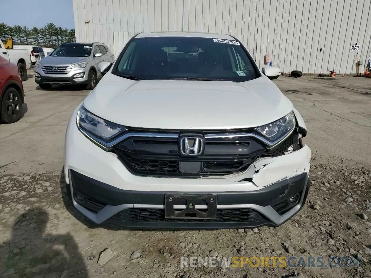 5 Photograph of a damaged car 2HKRW2H82NH632777 HONDA CRV 2022