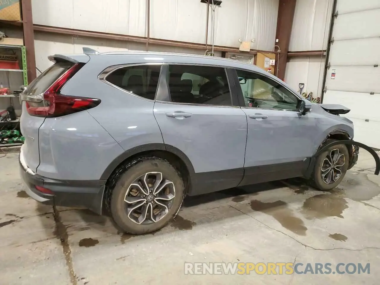 3 Photograph of a damaged car 2HKRW2H83NH209836 HONDA CRV 2022