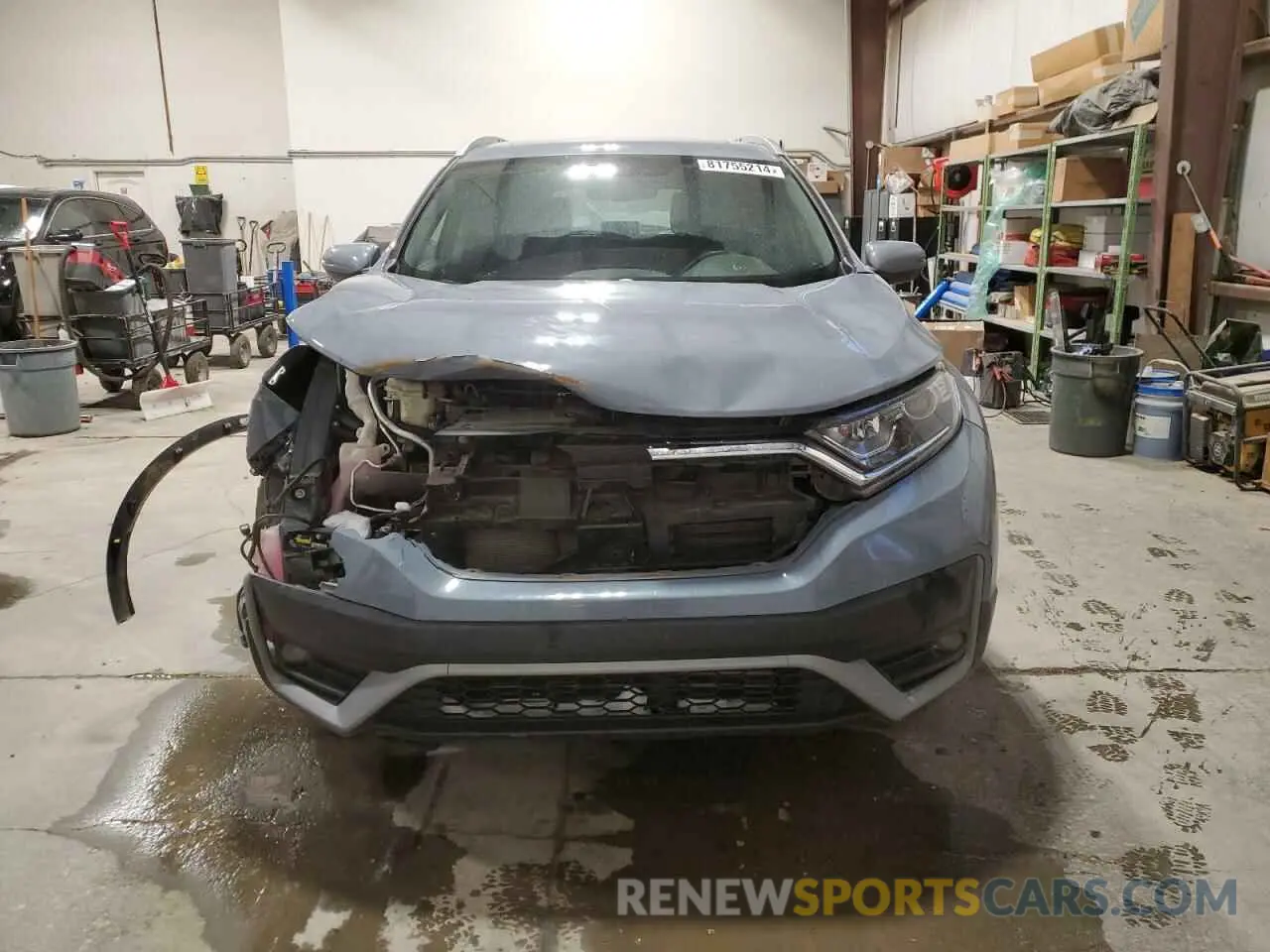 5 Photograph of a damaged car 2HKRW2H83NH209836 HONDA CRV 2022