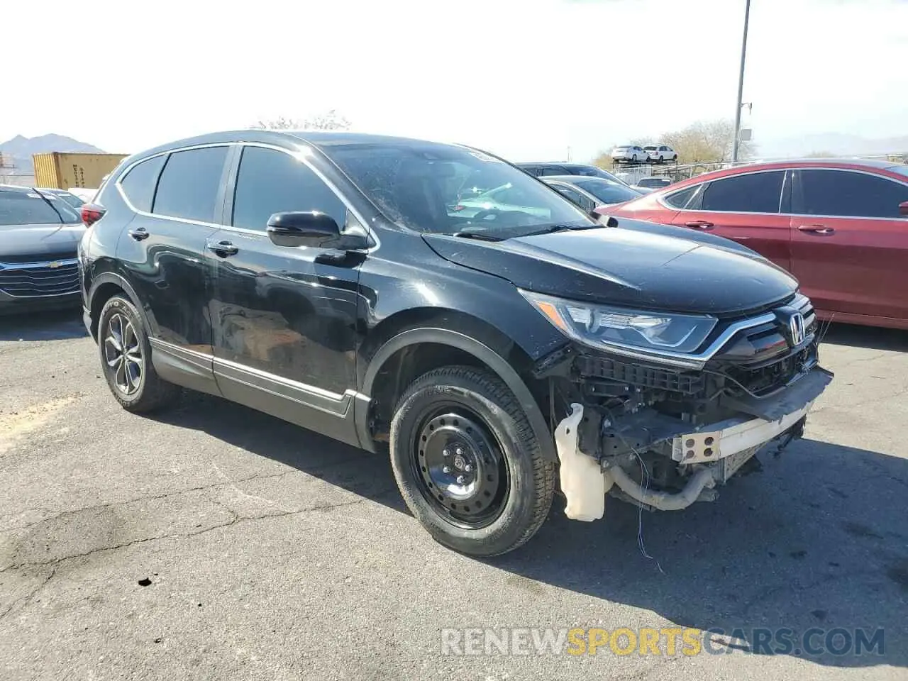 4 Photograph of a damaged car 2HKRW2H83NH638569 HONDA CRV 2022