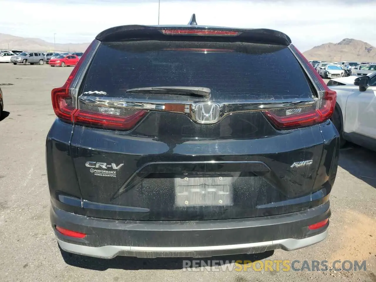 6 Photograph of a damaged car 2HKRW2H83NH638569 HONDA CRV 2022
