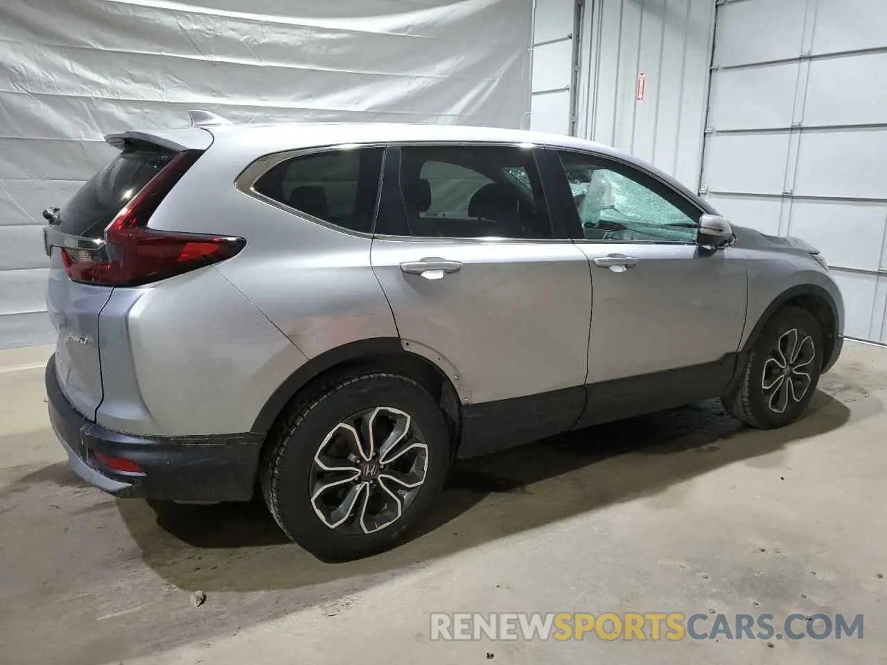 3 Photograph of a damaged car 2HKRW2H84NH651721 HONDA CRV 2022