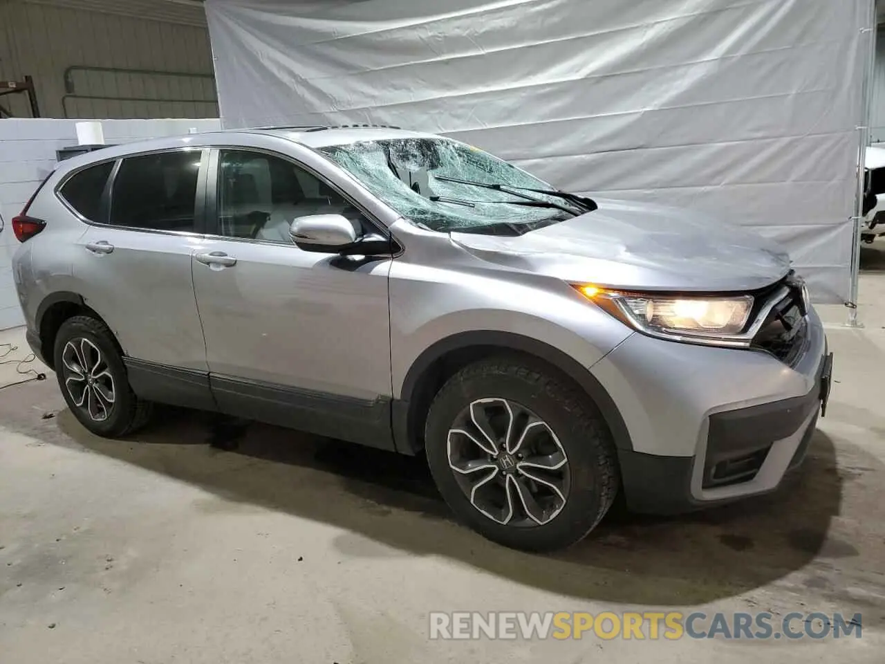 4 Photograph of a damaged car 2HKRW2H84NH651721 HONDA CRV 2022