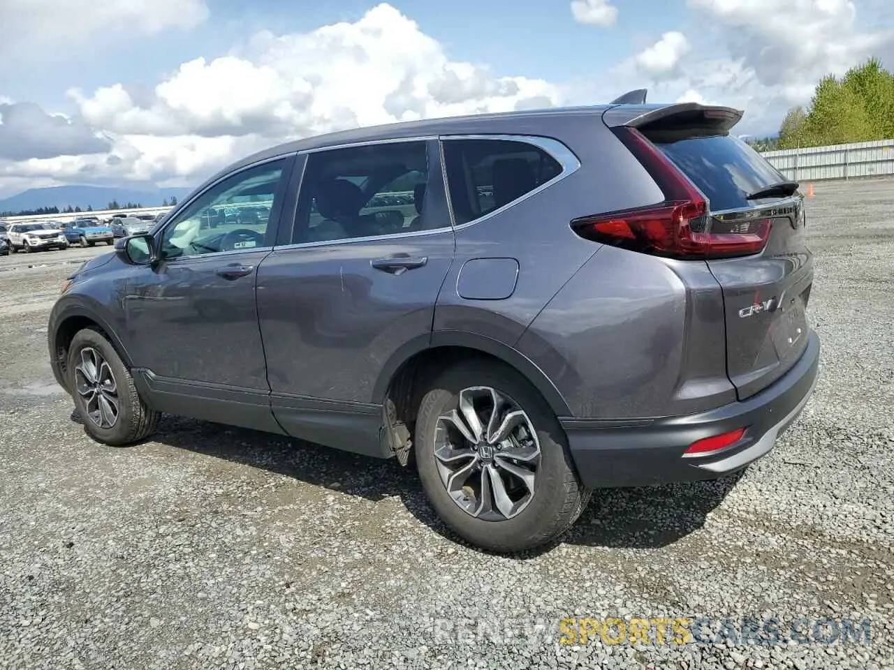 2 Photograph of a damaged car 2HKRW2H84NH670057 HONDA CRV 2022