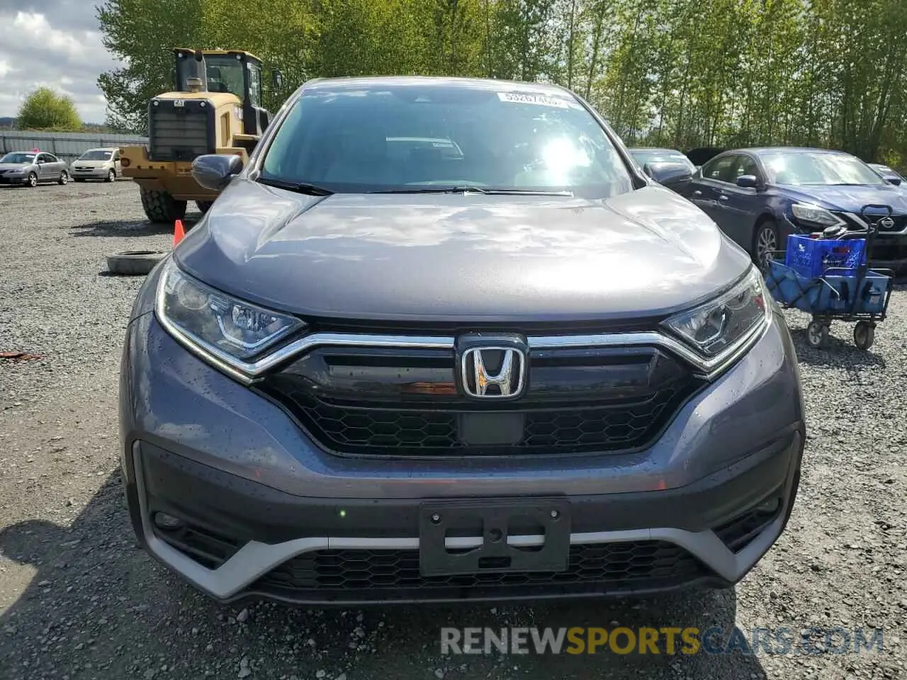 5 Photograph of a damaged car 2HKRW2H84NH670057 HONDA CRV 2022
