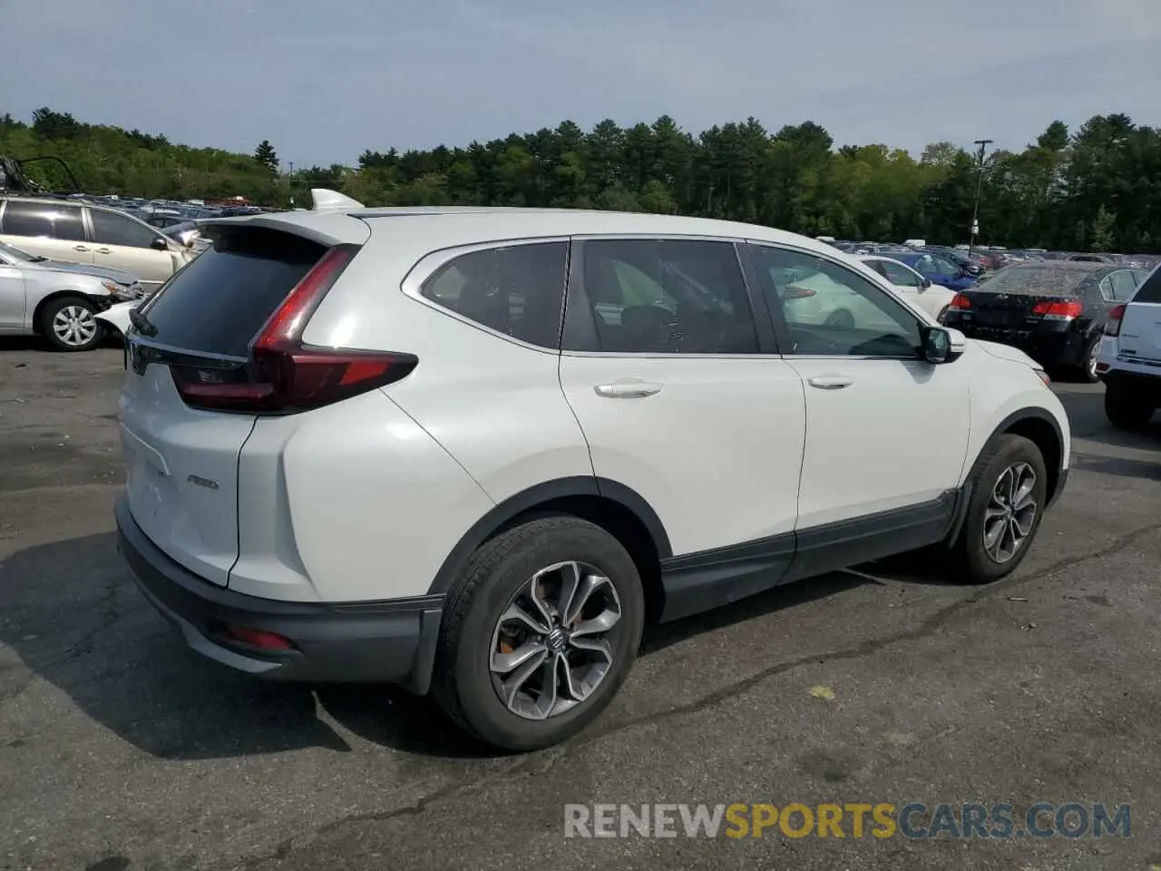 3 Photograph of a damaged car 2HKRW2H85NH668351 HONDA CRV 2022