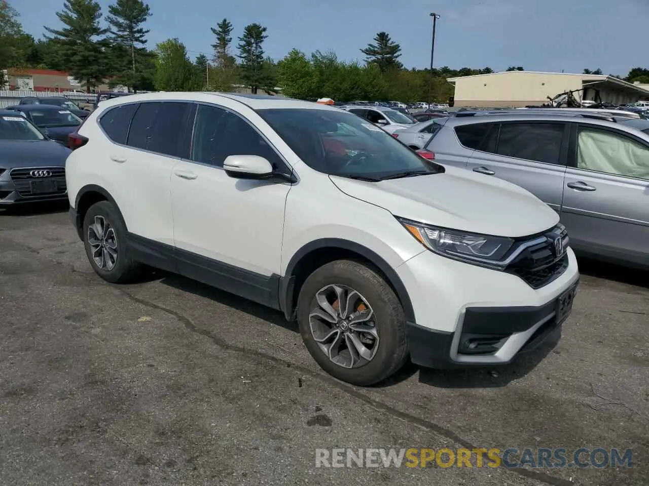 4 Photograph of a damaged car 2HKRW2H85NH668351 HONDA CRV 2022