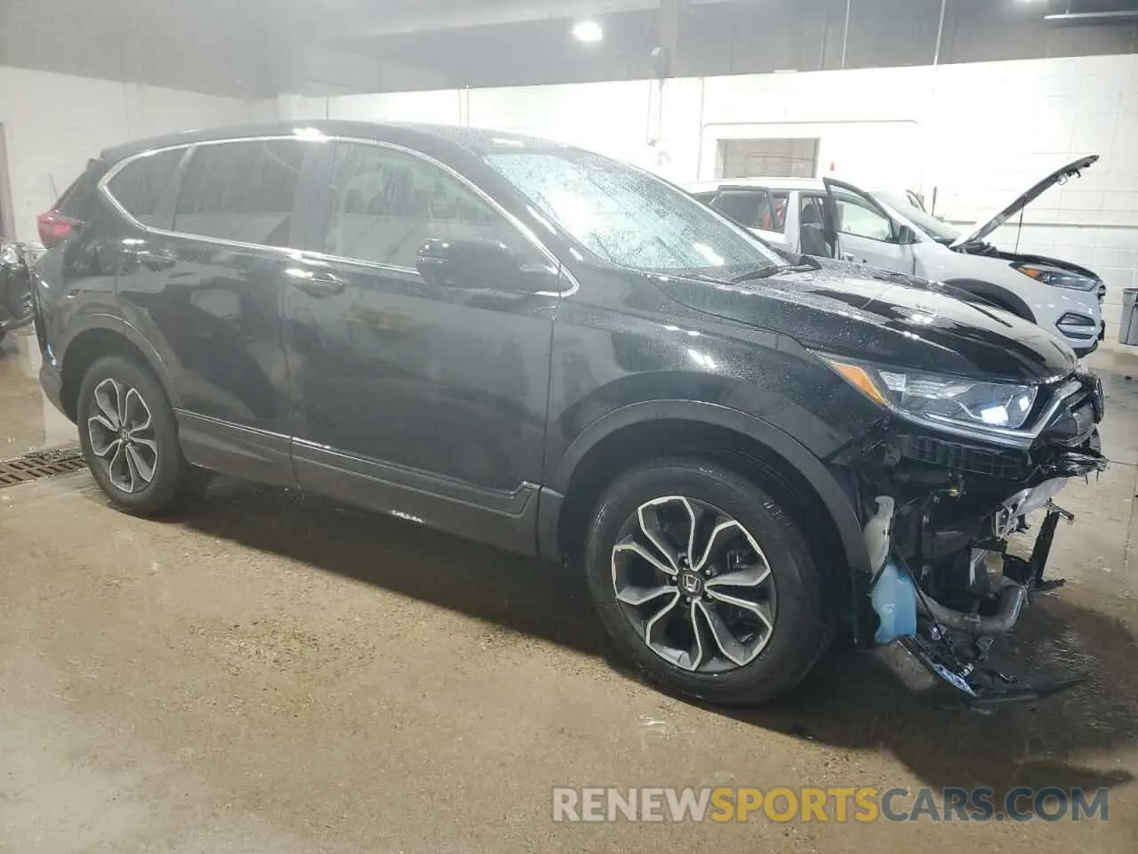 4 Photograph of a damaged car 2HKRW2H86NH640588 HONDA CRV 2022