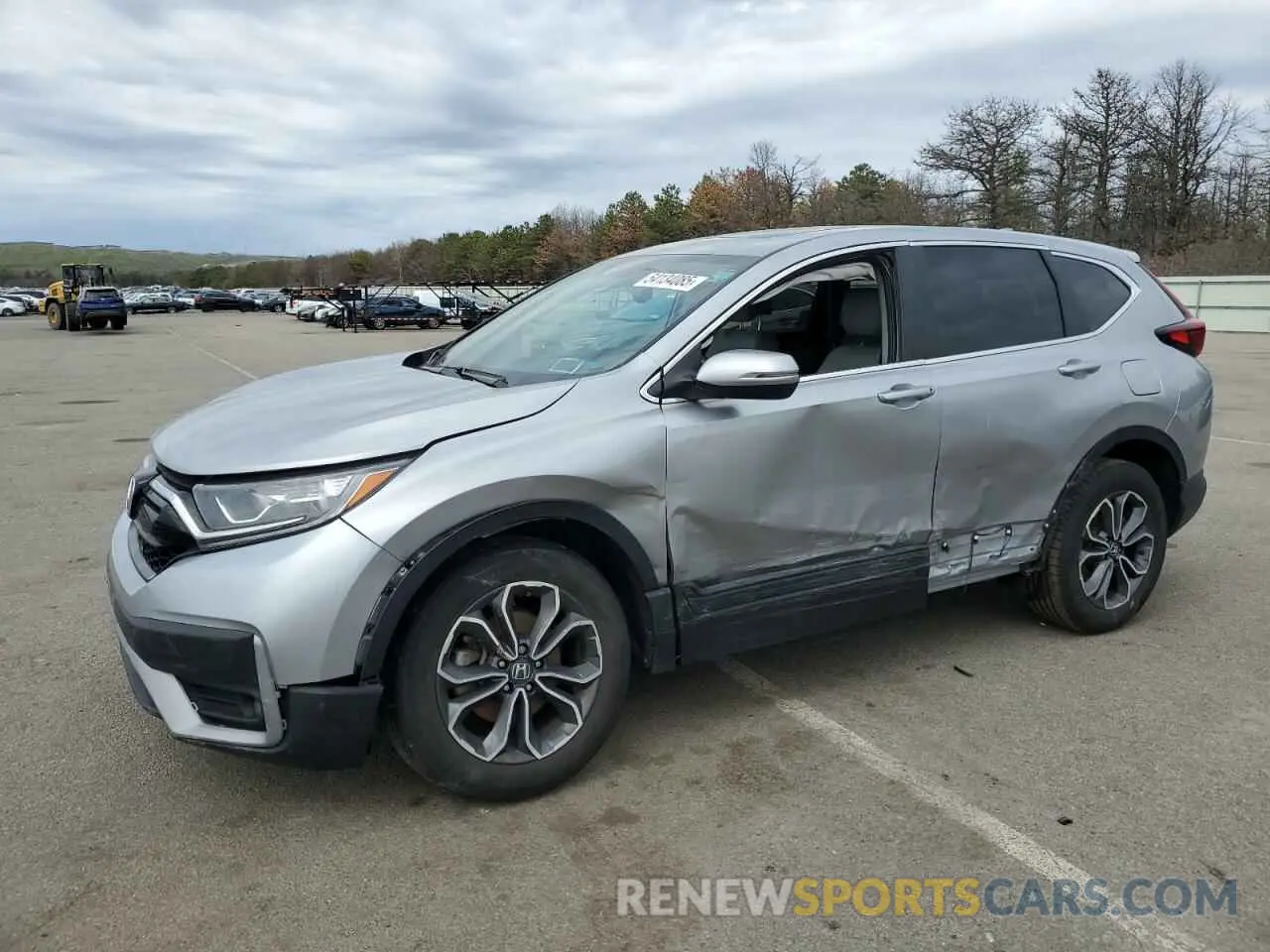 1 Photograph of a damaged car 2HKRW2H86NH665376 HONDA CRV 2022