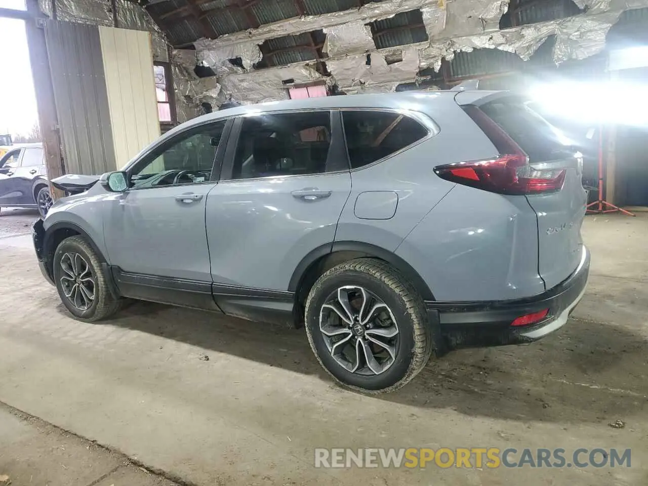 2 Photograph of a damaged car 2HKRW2H87NH607227 HONDA CRV 2022