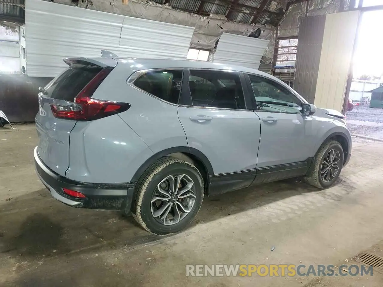 3 Photograph of a damaged car 2HKRW2H87NH607227 HONDA CRV 2022