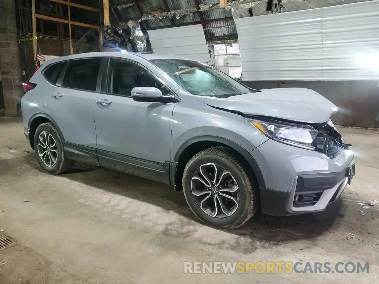 4 Photograph of a damaged car 2HKRW2H87NH607227 HONDA CRV 2022