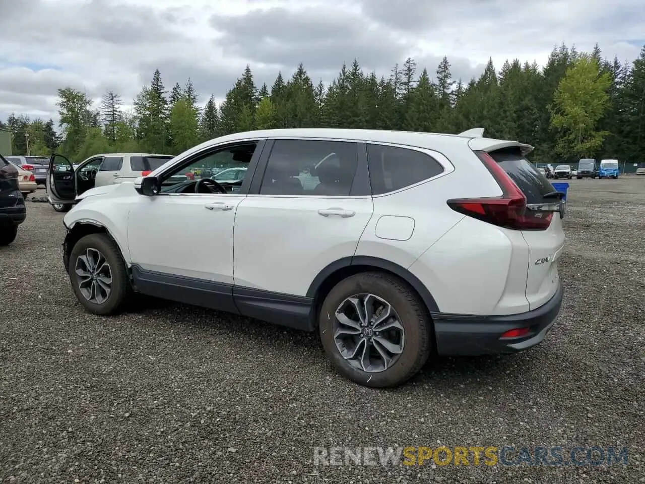 2 Photograph of a damaged car 2HKRW2H87NH630149 HONDA CRV 2022