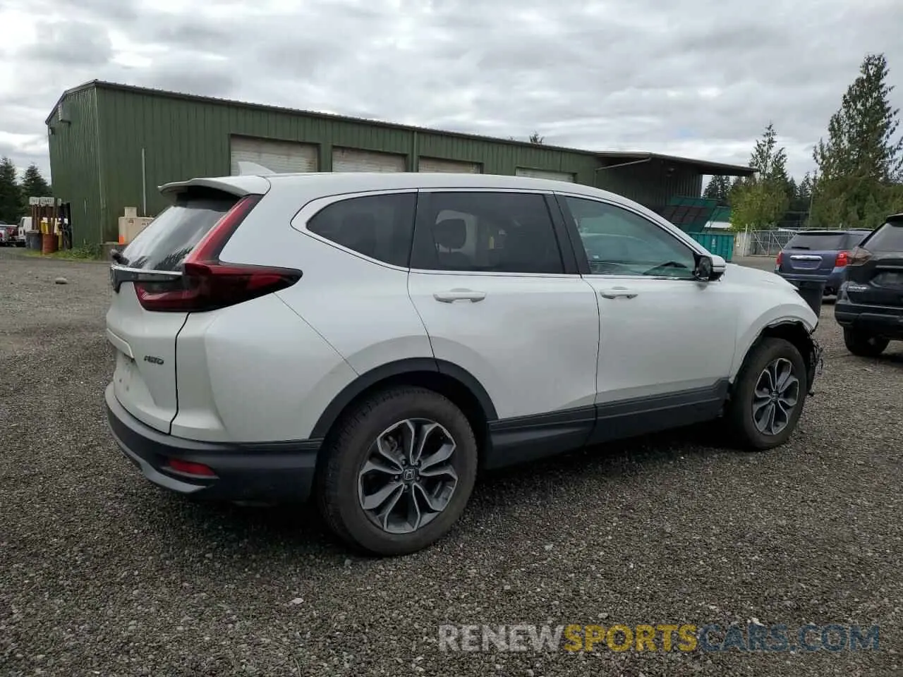 3 Photograph of a damaged car 2HKRW2H87NH630149 HONDA CRV 2022
