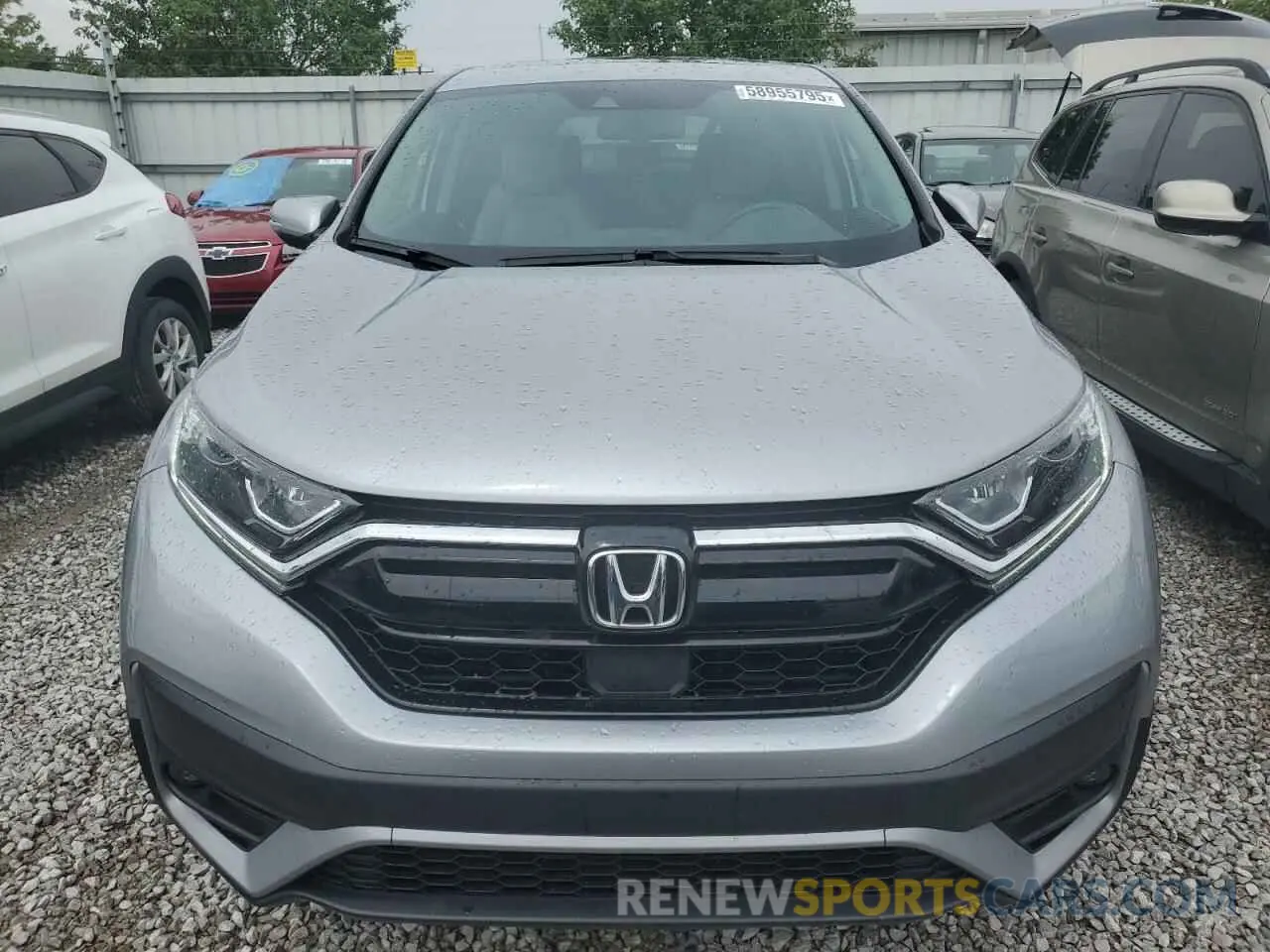 5 Photograph of a damaged car 2HKRW2H87NH653270 HONDA CRV 2022