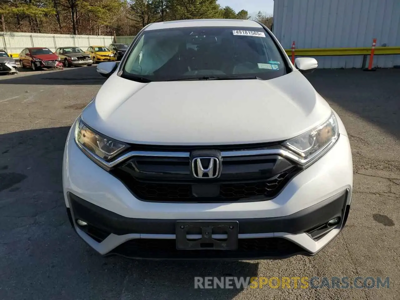 5 Photograph of a damaged car 2HKRW2H88NH604367 HONDA CRV 2022