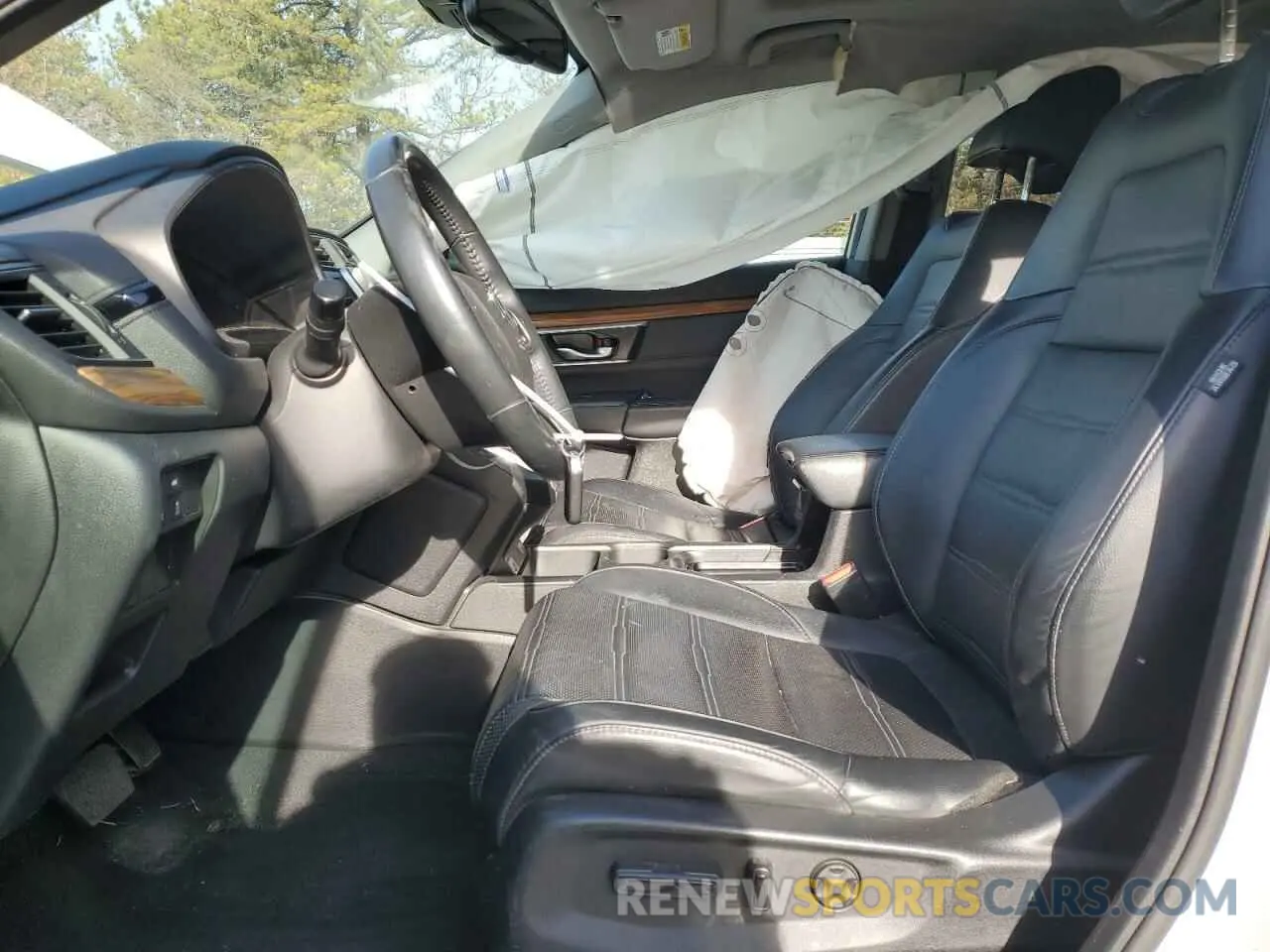 7 Photograph of a damaged car 2HKRW2H88NH604367 HONDA CRV 2022