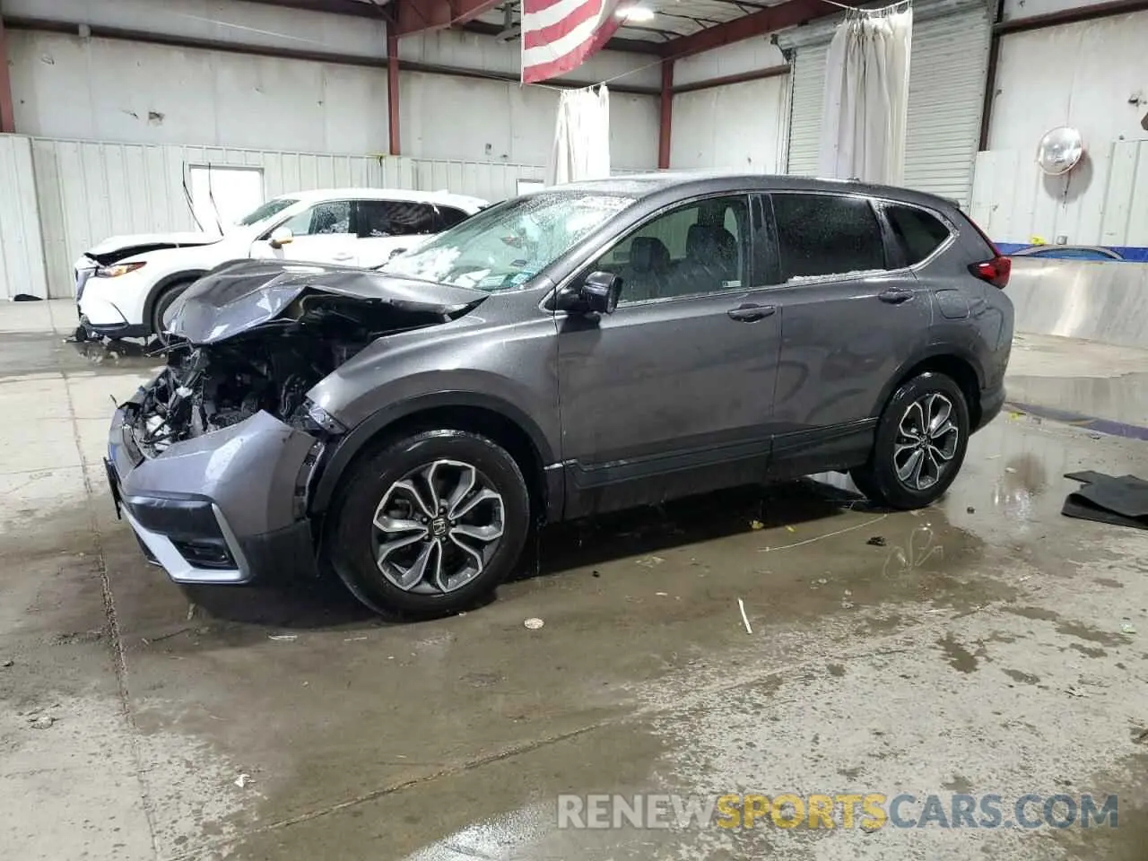 1 Photograph of a damaged car 2HKRW2H88NH664276 HONDA CRV 2022
