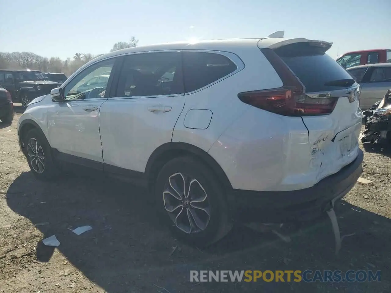 2 Photograph of a damaged car 2HKRW2H89NH618083 HONDA CRV 2022