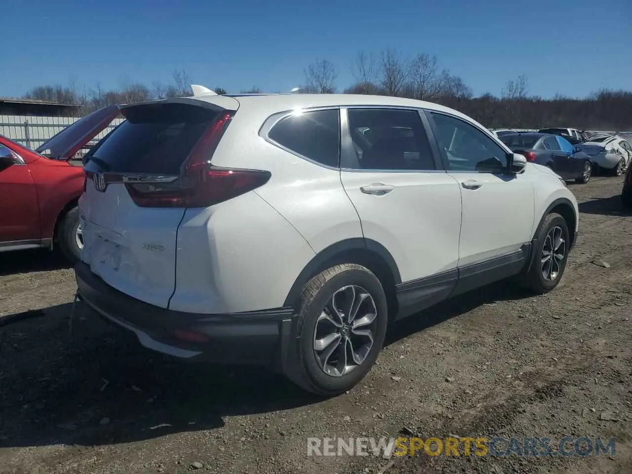 3 Photograph of a damaged car 2HKRW2H89NH618083 HONDA CRV 2022