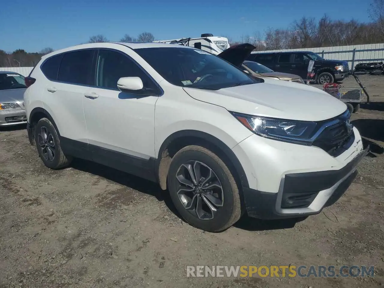 4 Photograph of a damaged car 2HKRW2H89NH618083 HONDA CRV 2022