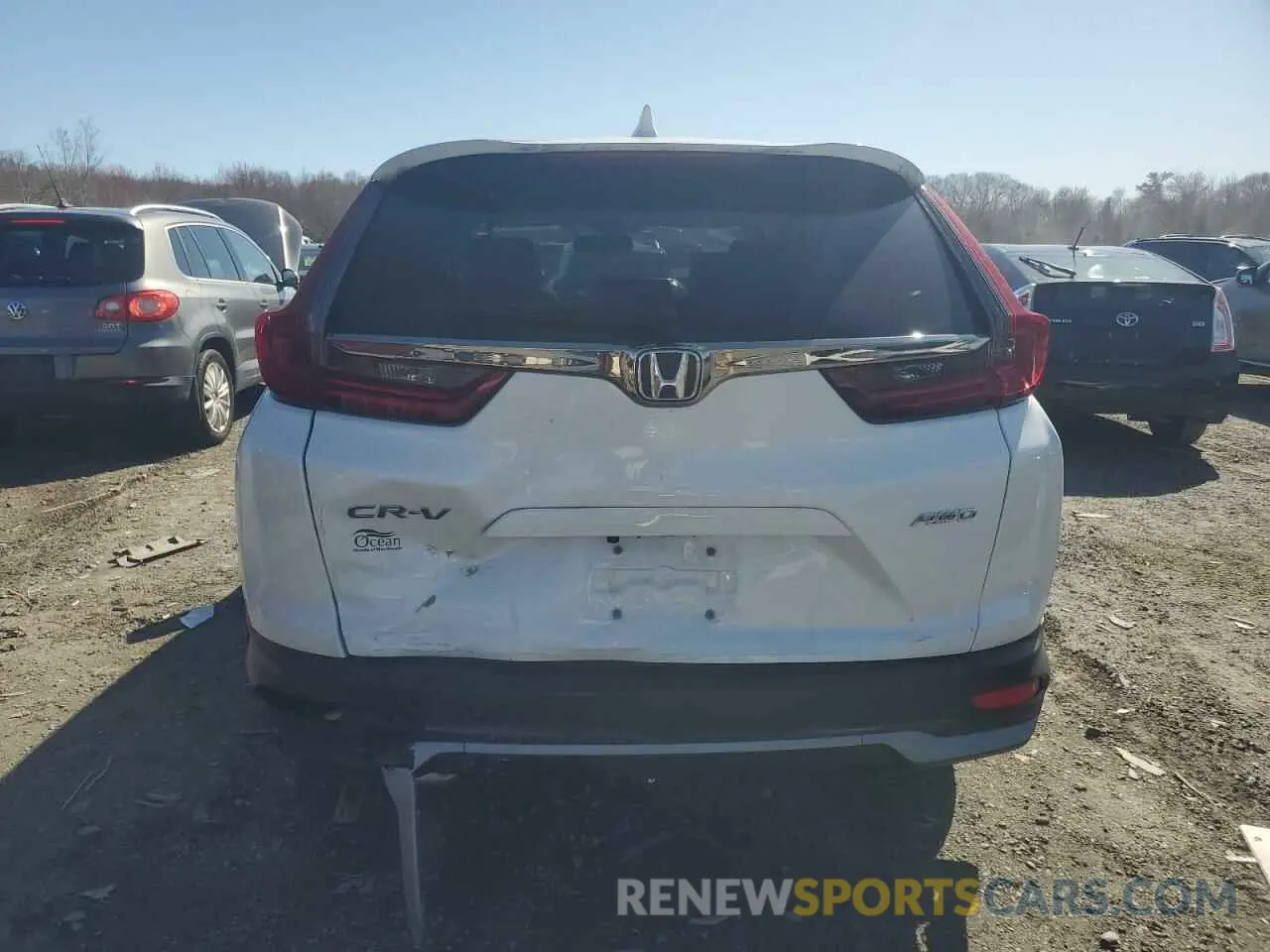 6 Photograph of a damaged car 2HKRW2H89NH618083 HONDA CRV 2022