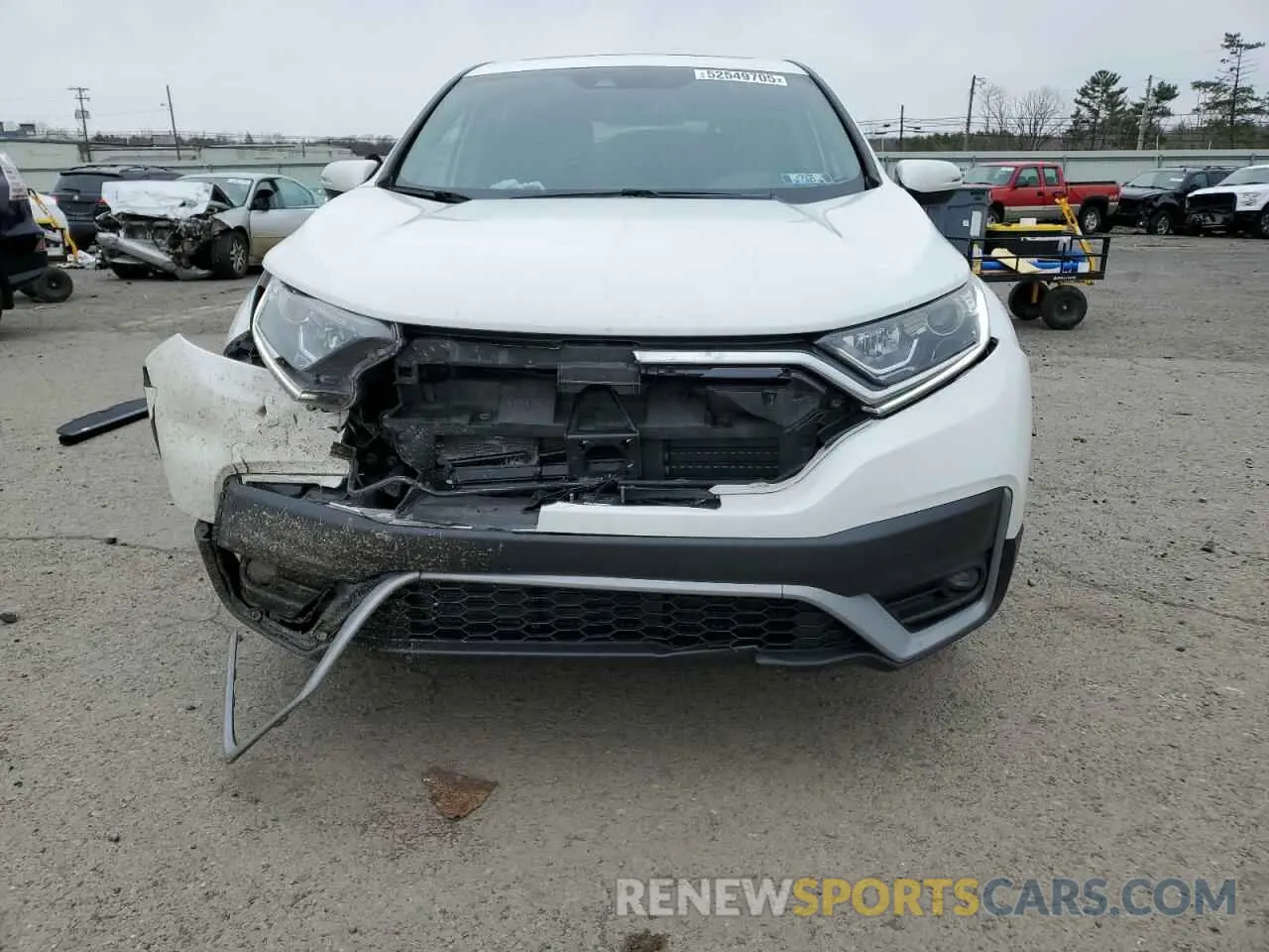 5 Photograph of a damaged car 2HKRW2H89NH659622 HONDA CRV 2022