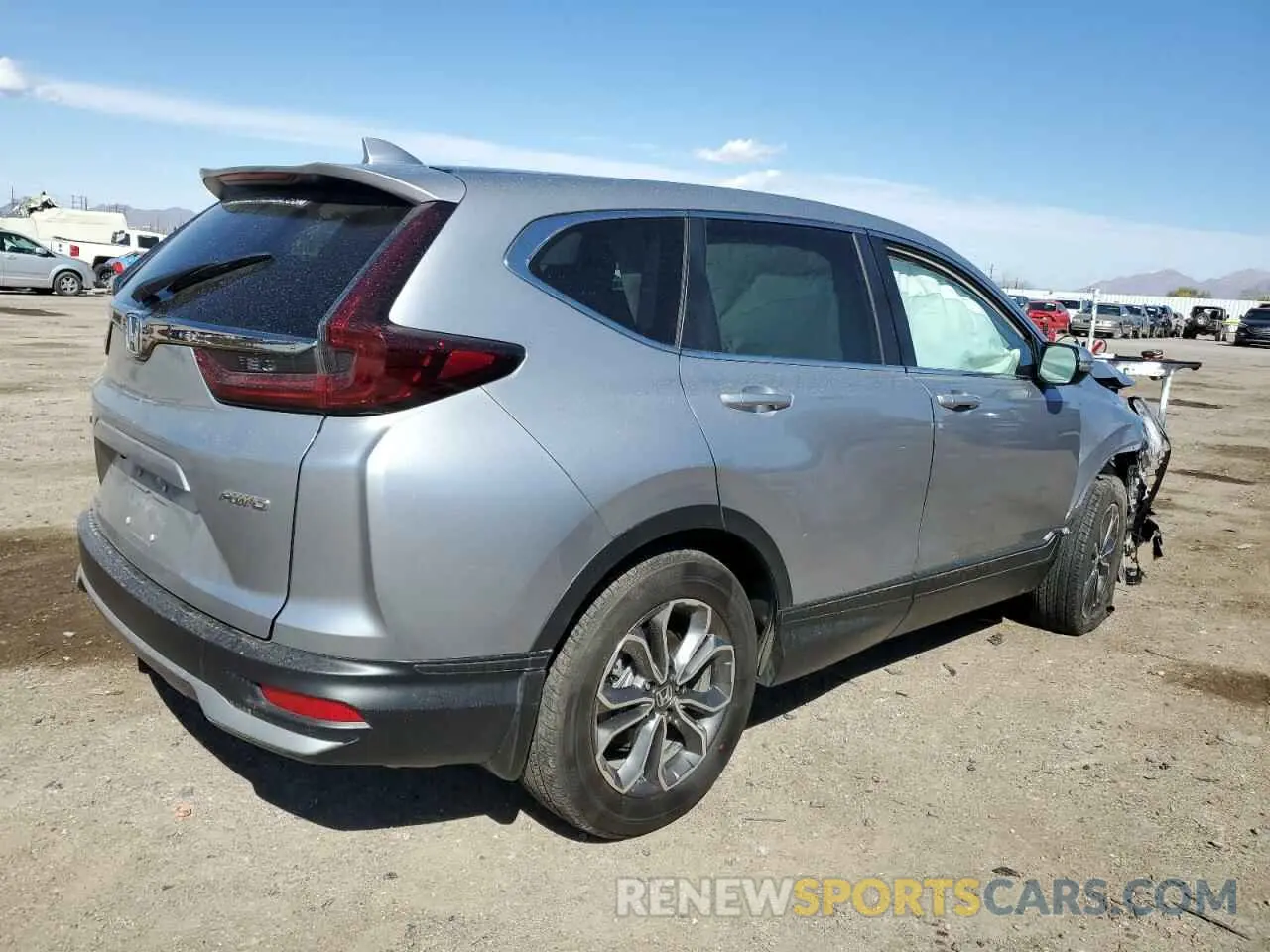 3 Photograph of a damaged car 2HKRW2H89NH660169 HONDA CRV 2022