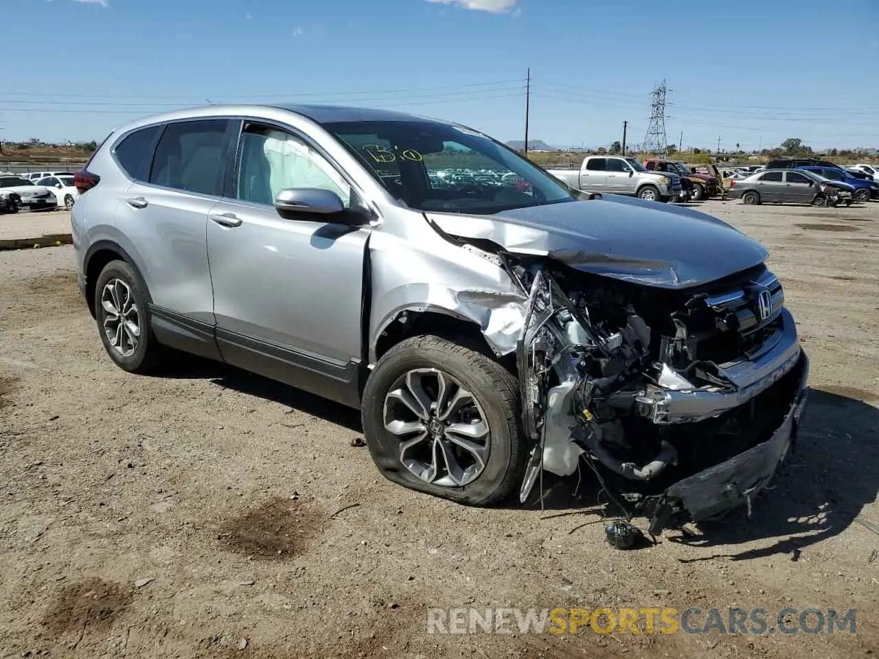 4 Photograph of a damaged car 2HKRW2H89NH660169 HONDA CRV 2022